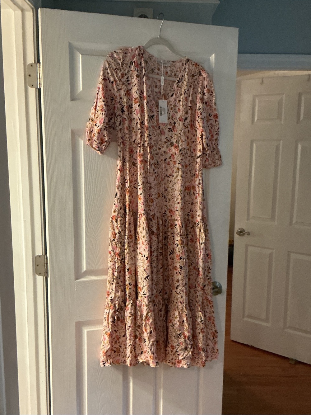 Petal & Pup Pink Floral Maxi Dress